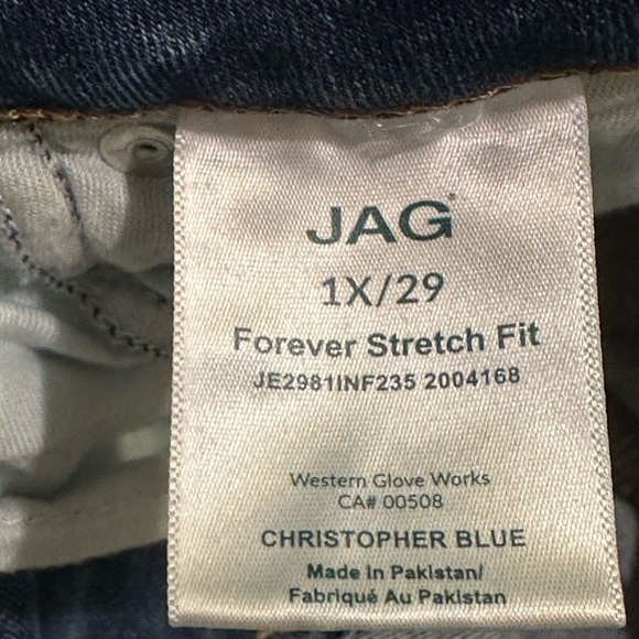 NWT JAG JEANS
Forever Stretch High Rise Jeans Plus Size in Indio Blue - Picture 7 of 16